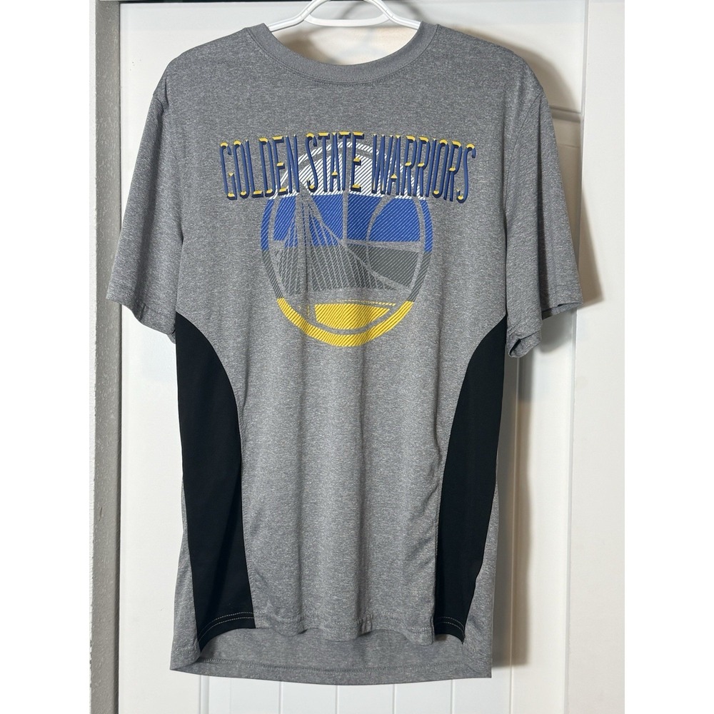 Golden State Warriors NBA‎ Stephen Curry #30 Shirt Gray LG Double Sided